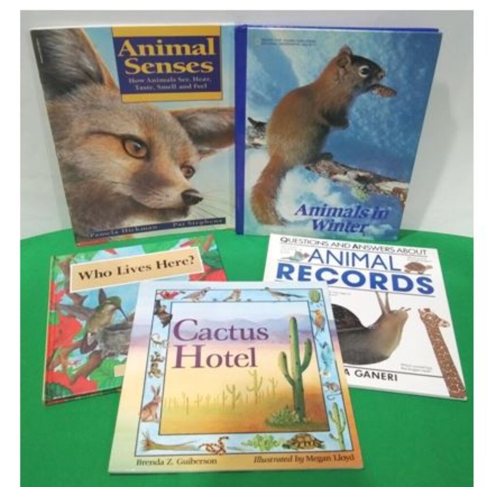 5 Kids Books About ANIMALS